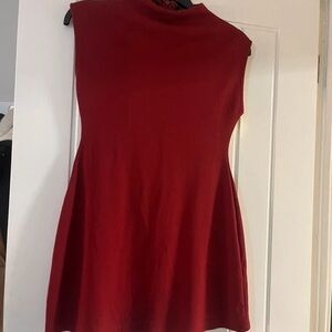 Boohoo Elegant Red Sleeveless Dress